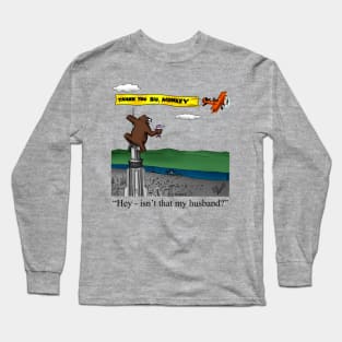 Funny Spectickles King Kong Marriage Humor Long Sleeve T-Shirt